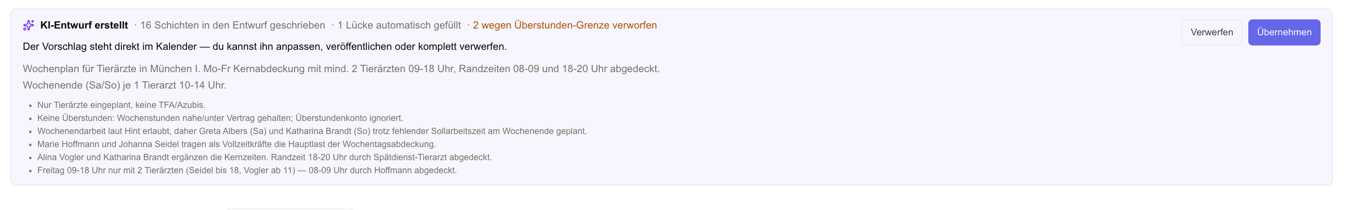 KI-Banner mit transparenter Lücken-Auffüllung